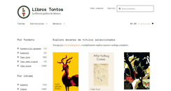 Desktop Screenshot of librostontos.com